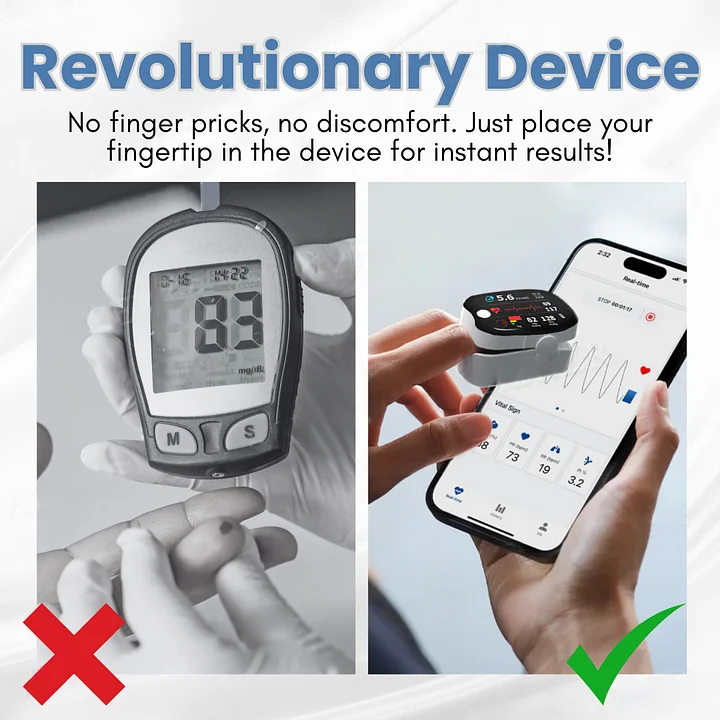 Advanced Laser Glucose Monitor â No Pricks, 99.9% Accuracy!!!